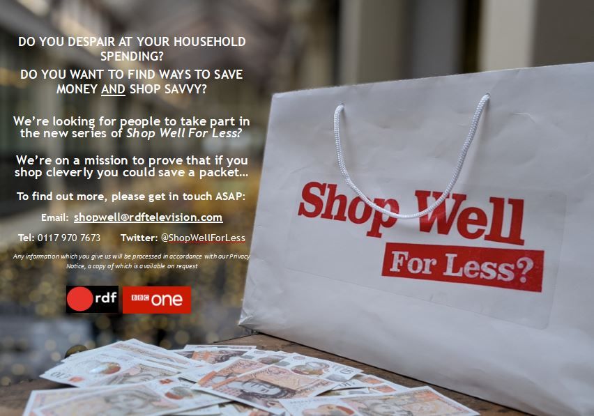 Shop Well For Less Poster