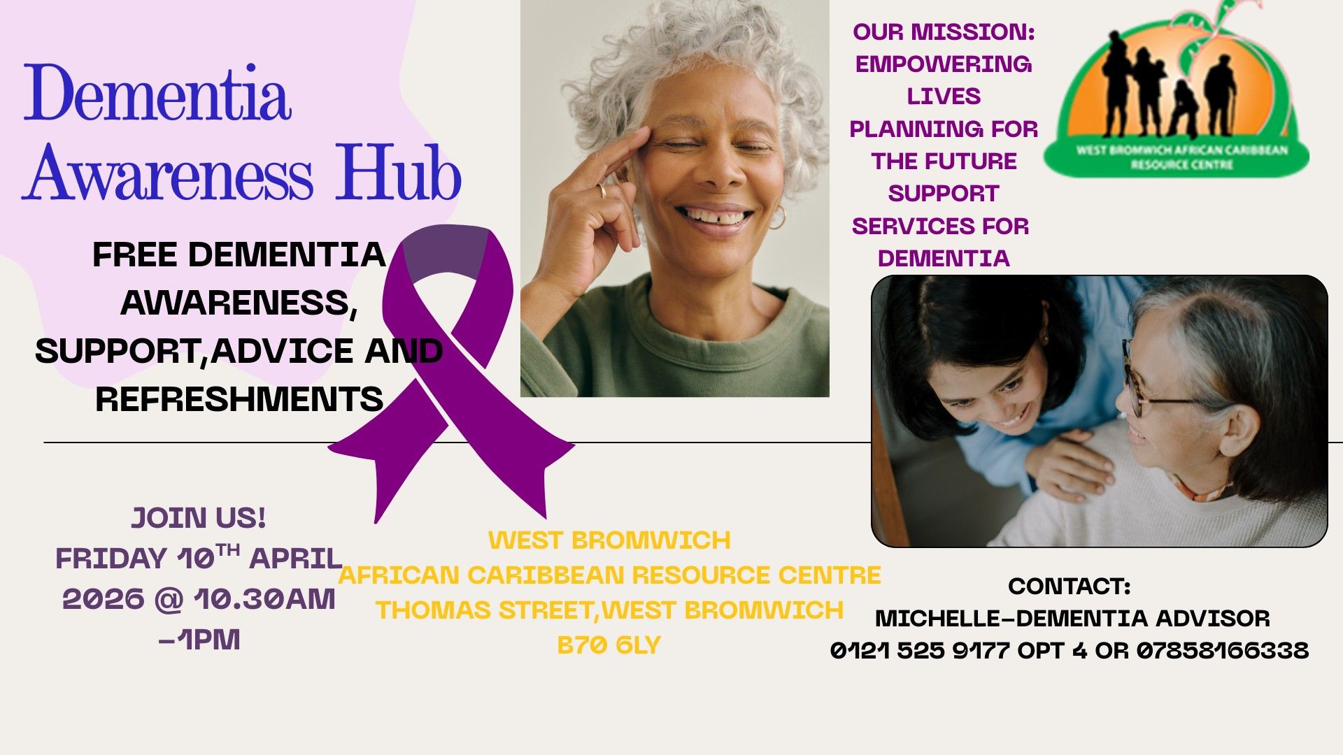 Dementia Hub Flyer