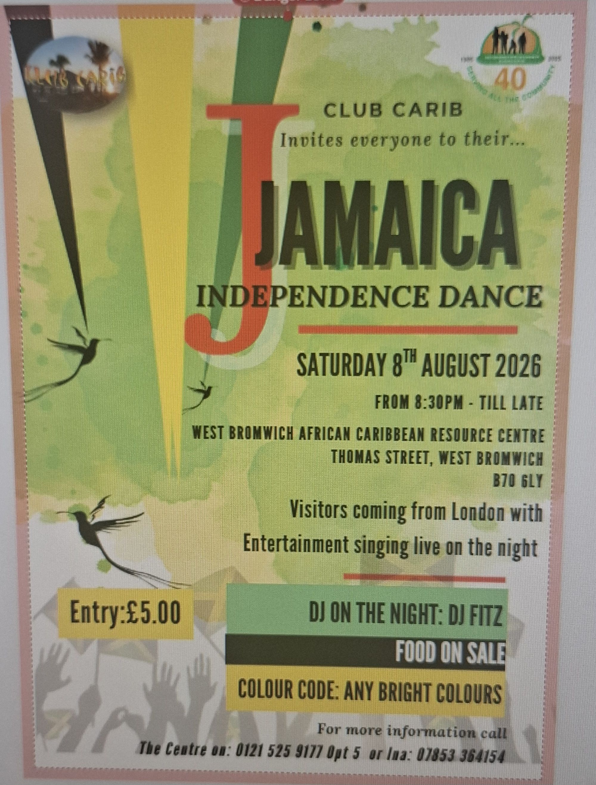 Club Carib Jamaican Independence Dance